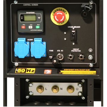 Stager YDE12E Generator open-frame 10kVA, 39A, 3000rpm, monofazat, diesel, pornire electrica - Img 3