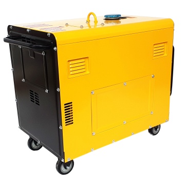 Stager YDE7000TD Generator insonorizat 5kVA, 20A, 3000rpm, monofazat, diesel, pornire electrica - Img 2