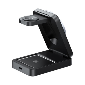 Statie de incarcare 3 in 1 wireless HAVIT W3103, 15 W, Negru – Gri, 96 x 65 x 30 mm - Img 6