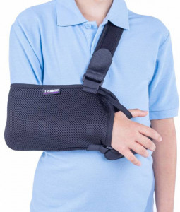 Suport fixare brat, pentru copii, Triamed Sintex Junior, SRT224, Negru - Img 1