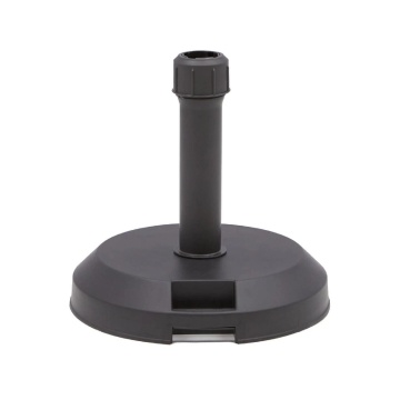 Suport umbrela terasa, beton, 18 kg, Ø 38.50 cm, H 8 cm, negru