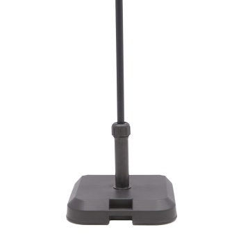 Suport umbrela terasa, cu roti, beton, 39 kg, 54 x 48.50 cm, H 9 cm, negru - Img 3