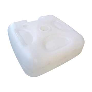 Suport umbrela terasa, plastic, 47 x 47 cm, H 15 cm, alb - Img 2