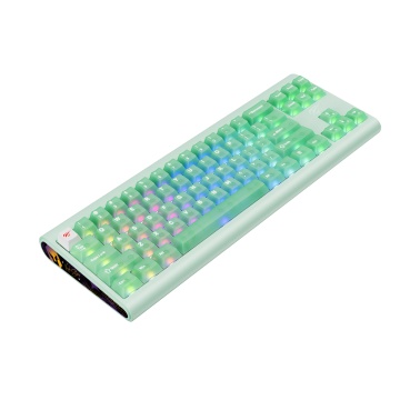 Tastatura mecanica gaming HAVIT KB896L x VKS, USB-C, 350mA, Cablu 1.2m, 5V, Iluminare RGB, 360 x 132 x 40 mm , Verde - Img 1