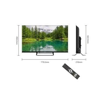 Televizor LED Non-Smart Smart Tech 32HN01V3, 81 cm, HD Ready, Negru - Img 3