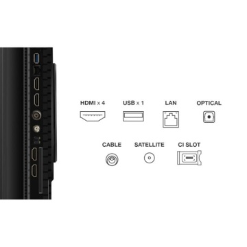 Televizor Smart QLED TCL 55T8C, 139 cm, Rezolutie 3840 x 2160, Ultra HD 4K, 144Hz, Clasa F, Negru - Img 7