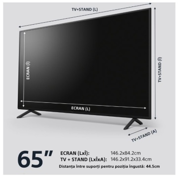 Televizor Sony BRAVIA LED 65X75WL, 164 cm, Smart Google TV, 4K Ultra HD, Clasa F - Img 9
