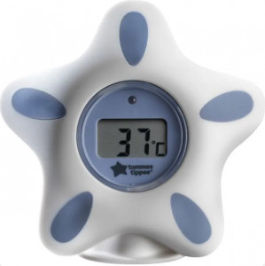 Termometru digital pentru baie si camera Tommee Tippee Alb/Bleu