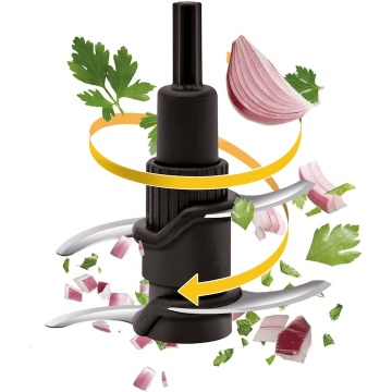 Tocator Tefal Moulinette MB450B38, 500W, 4 lame, 0.5L, accesoriu pentru sosuri, Alb - Img 5