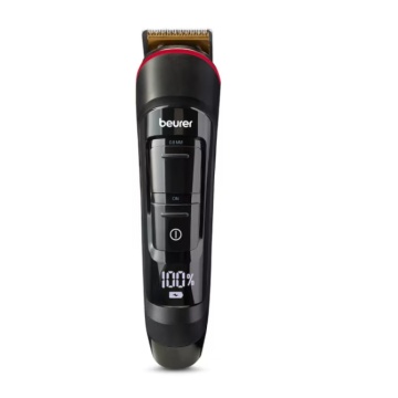 Trimmer pentru barba Beurer MN4X, lama din titan, 10 reglari de lungime, Negru