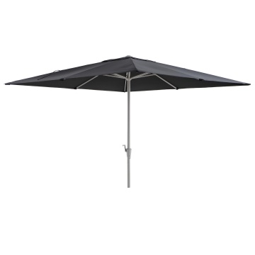 Umbrela terasa, aluminiu/poliester, 285 x 285 cm, H 271 cm, gri antracit - Img 3