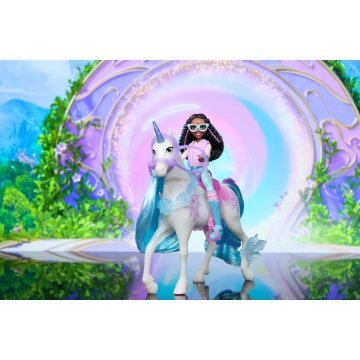 Unicorn Academy - Set de joacă Layla & Glacier Puterea prieteniei, Multicolor, 4 ani+ - Img 7