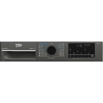 Uscator de rufe Beko B3T49233M Pompa de caldura, 9 kg, 15 programe, Clasa D, Iron Finish, RecycledDry, OptiSense, Aquawave, Hygienic Refresh, Antracit - Img 5