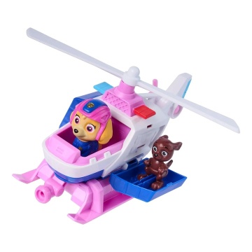 Vehicul Paw Patrol Spin Master - Skye Search & Rescue cu figurină 3 ANI + - Img 3