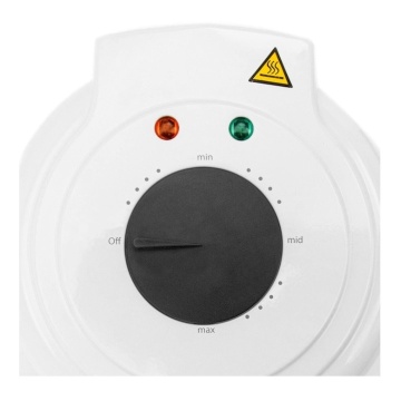 Aparat de facut vaffle / gofre Vivax WM-900WH, 900W, 5 forme, termostat, indicator luminos, invelis antiaderent, protectie supraincalzire - Img 5