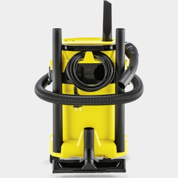 Aspirator umed-uscat Karcher WD 3 V-17/4/20, 1000 W, recipient 17 l, furtun 2 m, functie de suflare, filtru cartus, sac de filtrare, Galben/Negru - Img 5