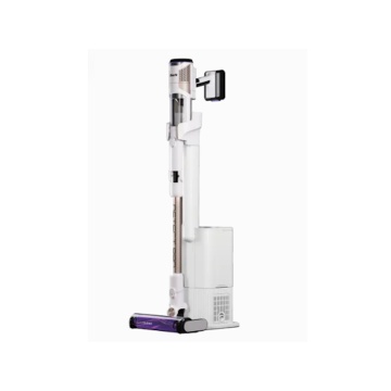 Aspirator vertical fara fir Shark DetectClean240W, autonomie 1h, alb/auriu