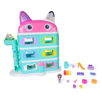 Casa de păpuși Gabby's Meow-mazing cu accesorii, Spin Master, multicolor, 60cm - Img 2