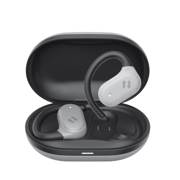 Casti HAVIT OWS915, Bluetooth 5.4, TWS, Open-Ear, Control tactil, Gri-Negru - Img 3
