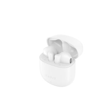 Casti HAVIT TW976, Bluetooth 5.3, TWS, In-Ear, Control tactil, Alb - Img 1