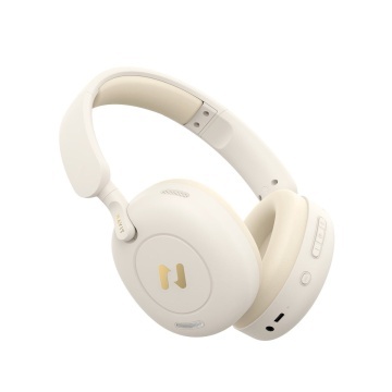 Casti wireless HAVIT H655BT PRO, Bluetooth 5.3, Bej - Img 2