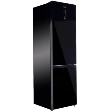 Combina frigorifica VIVAX CF-3781DNF BG, 378L, Clasa E, Total No Frost si No Frost Multi Air Flow, Termostat digital LED, Iluminare LED, Fast Freeze, Avertizare sonora, Usi reversibile, H 197cm, Sticla Neagra - Img 6