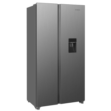 Combina Side by Side Samus SSX-558NFDE, 439 L, Full No Frost, Dozator apa, Afisaj LCD, Clasa E, Negru-Inox - Img 2