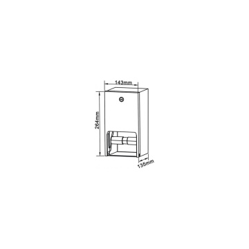 Dispenser hartie dublu Limpio TD210W - Img 5