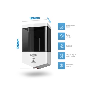 Dozator sapun cu senzor Limpio SD600S - Img 4