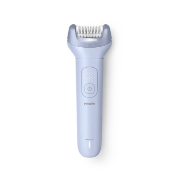 Epilator fara fir umed si uscat Philips Seria 8000 BRE711/00, 5 accesorii, baterie Li-Ion cu autonomie de 60 min, Albastru - Img 2