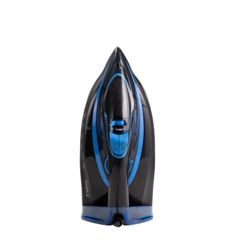 Fier de calcat cu abur Vivax IR-3000ASC, Putere 3000W, Termostat reglabil, Negru/Albastru - Img 3