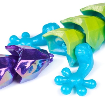 Figurină Crystalynx Spin Master - Gecko flexibil 30 cm - Img 4