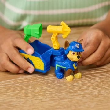 Figurina cu accesorii, Paw Patrol the Dino Movie, Chase - Img 4