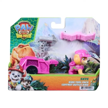 Figurina cu accesorii, Paw Patrol the Dino Movie, Skye - Img 6