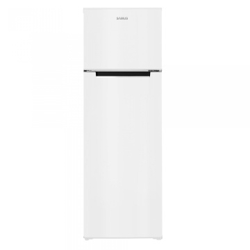Frigider cu doua usi Samus SW346E, 248 L, 2 usi, Clasa E, Dezghetare automata, Lumina LED, Alb