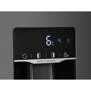 Frigider side-by-side Tesla RB5210FHXE, 529L, InoxInverter, E, Dozator apa, NoFrost, display LED - Img 4