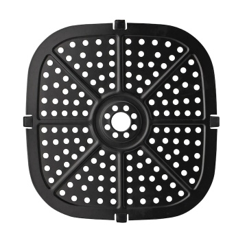 Friteuza cu aer cald Samus AF5-S1400DW, 1400 W, 5 L, Display led, Timer 60 min, 7 Programe, Fry Force 360°, Touch Control, Negru/Argintiu - Img 2