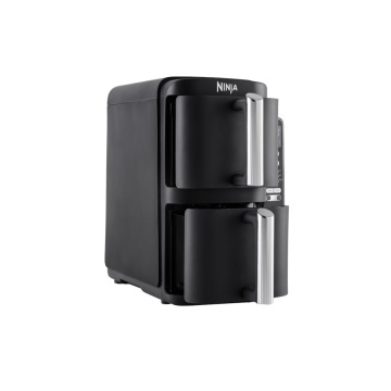 Friteuza dubla cu aer cald Ninja Double Stack 7.6L2470W, negru - Img 3