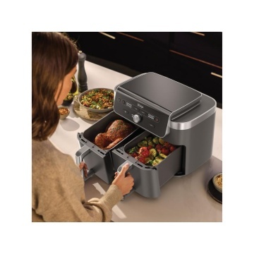 Friteuza dubla cu aer cald Ninja XL9.5L, 2 x cosuri - Img 2