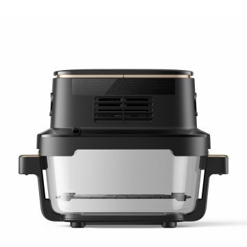 Friteuza Mova AF20 Pro, Putere 1700W, Temperatură 40°C - 185°C, Două boluri de sticla 2.5 l și 4l, Motor Brushless, Afisaj LCD, Control tactil, 8 Programe, Negru - Img 6