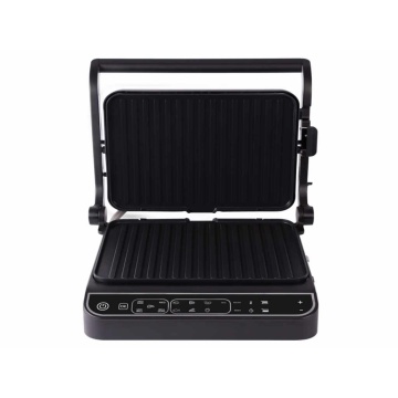 Gratar electric Tesla GR500BG, 2000 W, 10 programeLED, control digital, 30x23cm, negru/sticla - Img 6
