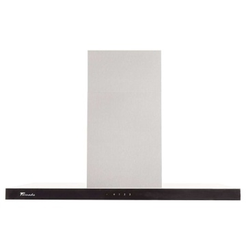 Hota Decorativa Tornado Lara 1200 (90), 1 motor, latime 90 cm, 3 viteze, absorbtie 1200 m3/ora, Inox / Negru - Img 4