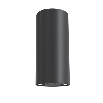 Hota decorativa Tornado WALL TUBE 860 (30) LED, 1 motor, 3 viteze, absorbtie 860m3/ora, filtru anti-grasimi aluminiu 5 straturi, Negru - Img 3