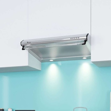 Hota traditionala Tornado Bona 20 (50) LED, 2 motoare, latime 50 cm, absorbtie 560 m3/ora, filtru anti-grasimi aluminiu 5 straturi, Inox