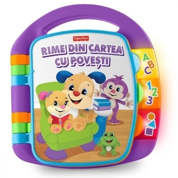 Jucarie interactiva Fisher Price, Laugh&Learn, Cartea de Povesti