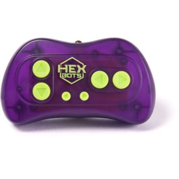 Jucarie Interactiva Spinmaster HEX BOTS Wall Crawler Gecko cu Telecomanda, Fosforescent - Img 5