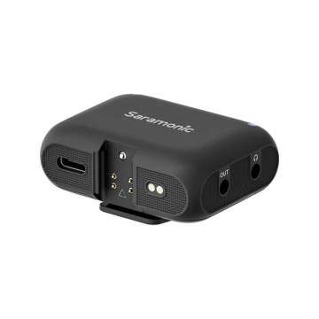 Kit microfon wireless Saramonic Blink500B2+ 2TX+RX2.4 GHz, display OLED, carcasa incarcare, 1250mAh - Img 10