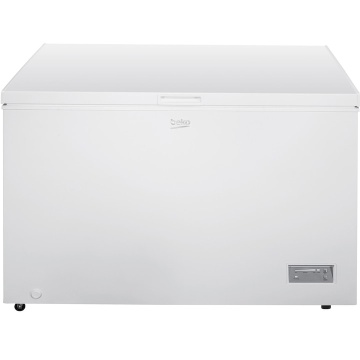 Lada Frigorifica Beko CF316EIWN, 308 l, Clasa E, Conditii extreme, Panou de control cu leduri, Alb