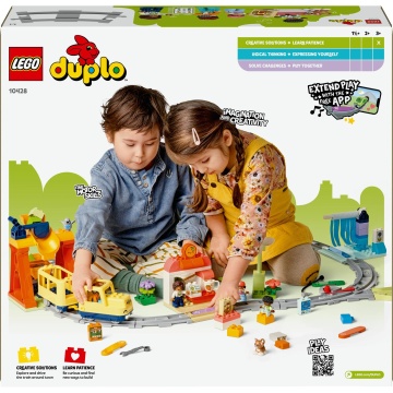 LEGO® DUPLO - Tren comunitar mare si interactiv 10428, 103 piese - Img 10