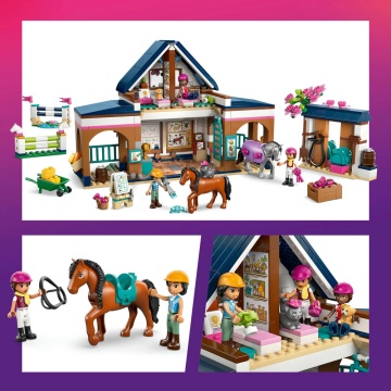 LEGO® Friends - Grajd de cai si academie de echitatie 42688, 735 piese - Img 5